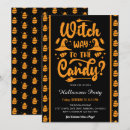 Recherche de candy halloween invitations Noir