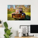 Recherche de voiture abandonnée posters Camion