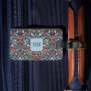 Recherche de damassé vintage bagages étiquettes Monogramme