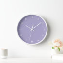 Recherche de violet clair horloges Minimaliste