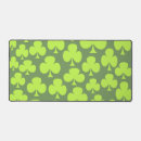 Recherche de shamrock irlandais tapis souris St patrick