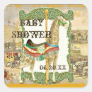 Recherche de chevaux de carrousel autocollants Baby shower