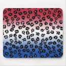 Recherche de rouge bleu blanc tapis souris Unique