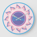 Recherche de licorne magique horloges Rose