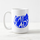 Recherche de bleu de dame tasses Femme de chat