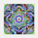 Recherche de motif psychédélique magnets Géométrique