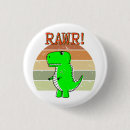 Recherche de rex des dinosaures t badges Trex