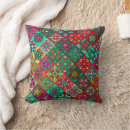 Recherche de la géométrie sacrée coussins Boho