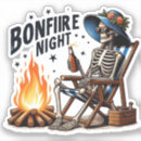 Recherche de bonfire autocollants Camping