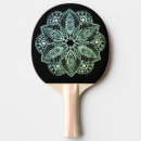 Recherche de mandala tennis de table Fleur