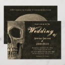 Recherche de tête de mort invitations Vintage