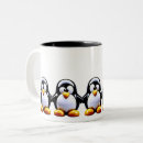 Recherche de manchot tasses Dessin animé