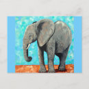 Recherche de éléphant vert cartes postales Bleu