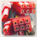 Recherche de ordinateur dessous de verres Rouge