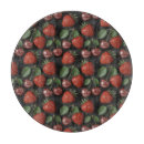 Recherche de motif cerise planches à découper Rouge