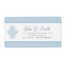 Recherche de polka bleu clair Bébé