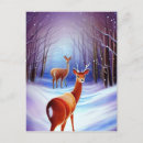 Recherche de chasse neige cartes postales Nature