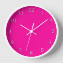 Recherche de rose vif horloges Solide