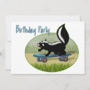 Recherche de skunk invitations Fête