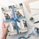 Recherche de petit chien papier cadeau Animal