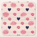 Recherche de rouge à lèvres dessous de verres Illustration