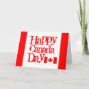 Recherche de jour du canada vœux cartes Feuille