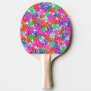 Recherche de impression raquettes ping pong Fleurs
