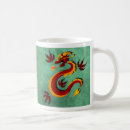 Recherche de dragons asiatiques tasses Vert