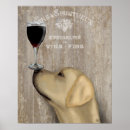 Recherche de drôles de chien posters Chiens et vins