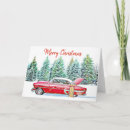 Recherche de vintage car christmas vœux cartes Hiver