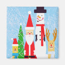 Recherche de conceptions graphiques magnets Noël