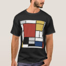 Recherche de mondrian tshirts Géométrique
