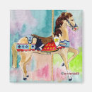Recherche de carrousel magnets Vintage