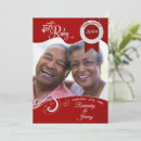 Recherche de quarantième de mariage anniversaire invitations Rouge rubis
