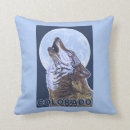 Recherche de loup gris coussins Hurlement