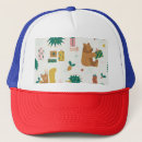 Recherche de noël vintage casquettes Illustration