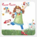 Recherche de power autocollants Fleur
