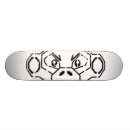 Recherche de pochoirs skateboards Singe