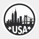 Recherche de gratte ciel de new york autocollants Skyline