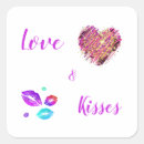 Recherche de lèvres roses autocollants Amour