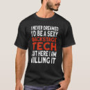 Recherche de équipage de technologie tshirts Coulisses