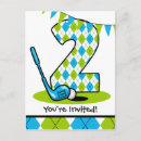 Recherche de anniversaire golf cartes postales Mignon