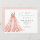 Recherche de robe invitations Rose doré