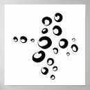 Recherche de cercles abstraits posters Noir et blanc