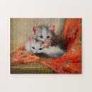 Recherche de peinture de chat puzzles Mignon