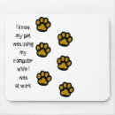 Recherche de empreinte patte tapis souris Pattes