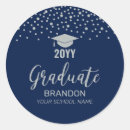 Recherche de graduation favors autocollants Moderne