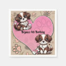 Recherche de patte de chien serviettes Enfants