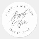 Recherche de heureusement autocollants Calligraphie