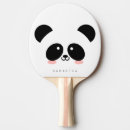Recherche de panda tennis de table Noir et blanc